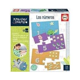 Juego aprender es divertido los números con 40 piezas encajables Juego aprender es divertido los números con 40 piezas encajables