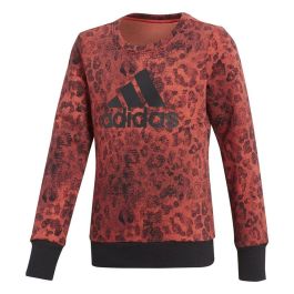 Sudadera sin Capucha Niña Adidas YG Crew Sweat Salmón S