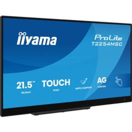 iiyama T2254MSC-B2AG Pantalla Táctil LED 21.5" Full HD 1920x1080 IPS 4ms Altavoces Negros