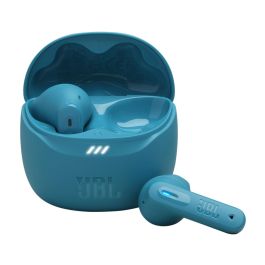 JBL Auriculares Bluetooth Tune Flex 2 JBLTFLEX2TQE Cancelación de Ruido Adaptativa Autonomía hasta 12h Azul Turquesa