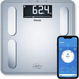 Beurer BF-405 Báscula Digital Diagnóstica con Bluetooth, IMC, Grasa y Agua Corporal, Hasta 200 kg Precio: 43.49999973. SKU: B1AQHMHEDV