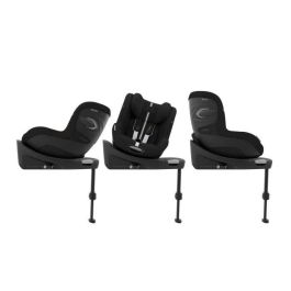 Cybex Gold CYB4063846480692 Silla de coche Sirona G i-Size Plus giratoria 360° - Negro Luna