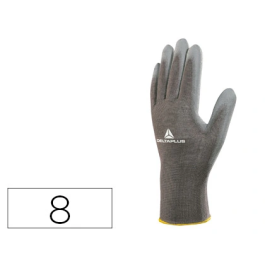 Deltaplus Guantes de Poliester Antideslizante Lavable para Manipulacion y Manutencion Gris Talla 8 Precio: 1.88999943. SKU: B1A5AZHDZH