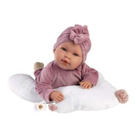 Llorens Muñeca Abril Llorona con Chichonera 42cm Cuerpo de Tela