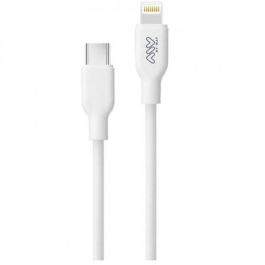 Cable USB 2.0 Tipo-C Lightning Myway MWUSC0023/ USB Tipo-C Macho - Lightning Macho/ 1m/ Blanco Precio: 7.49999987. SKU: B1J8SECC88