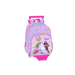 Mochila Escolar con Ruedas Unicorn Academy Lila 28 x 34 x 10 cm Precio: 44.9499996. SKU: B1CY79J2QH