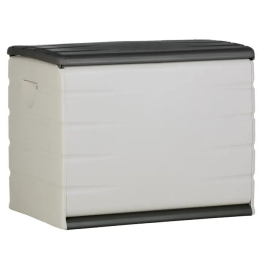 Plastiken Cofre de almacenamiento 260L, Interior/exterior funcional y estético, con ruedas, 80 x 61 x 53 cm Precio: 78.99000032. SKU: B1CTADRJDA