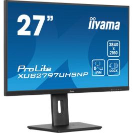 iiyama ProLite XUB2797UHSNP-B1 Monitor 27" 4K UHD IPS 3840x2160 4ms 60Hz USB-C KVM Negro