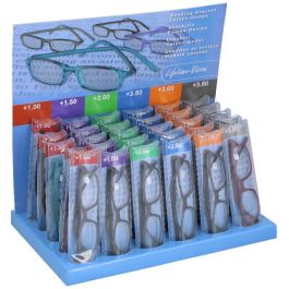 DUNLOP Gafas de Lectura - Lentes para Lectura de Aumento - Colores