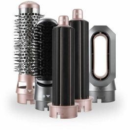 Jocca JOC8435253583536 Plancha de pelo Modelo 2412 con 3 ajustes de temperatura y 5 cabezales intercambiables, potencia 800 a 1000 W