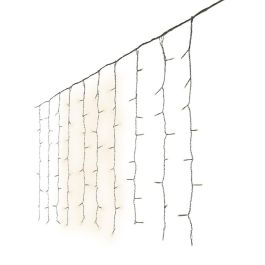 Lumineo Cortina de leds para exterior blanco cálido 2,25x1,5m - 240 leds IP44 multifunción Precio: 45.50000026. SKU: S7903773
