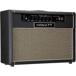 Hiwatt Amplificador Guitarra Combo Válvulas 2x12" 40W/20W con Reverb de Muelles