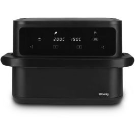 Hkoenig AABEN70170 Freidora sin aceite FRY960 – Capacidad 10 L (2x5 L) – 8 programas – 2400 W Hkoenig AABEN70170 Freidora sin aceite FRY960 – Capacidad 10 L (2x5 L) – 8 programas – 2400 W
