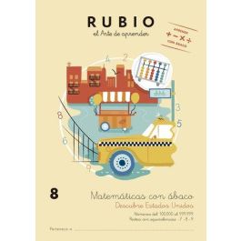 Cuaderno Rubio A4 Matematicas Con Abaco 8 - Descubre Eeuu (9-10 Años) (Set de 5) Precio: 24.49999968. SKU: B1A3VKDG55