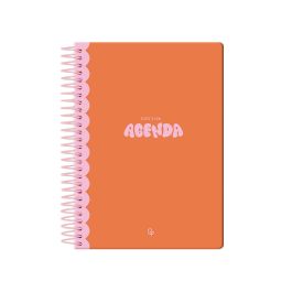 Agenda Escolar Liderpapel 25-26 Espiral Classic Naranja Dia Pagina A5 Bilingüe Papel Fsc 70 gr Agenda Escolar Liderpapel 25-26 Espiral Classic Naranja Dia Pagina A5 Bilingüe Papel Fsc 70 gr