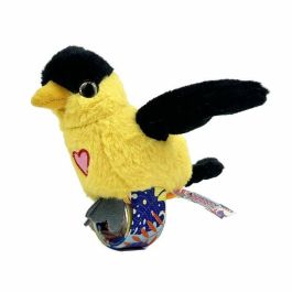Famosa Peluche Pajarito Happy Yappers Canta Mueve Las Alas Repite Lo Que Dices 18x18x5 cm
