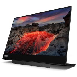 Lenovo ThinkVision M14t Gen 2 Monitor Portátil 14" IPS Touch 2.2K (2240x1400) 60Hz 6ms USB-C Negro - Incluye Base y Certificación Eyesafe