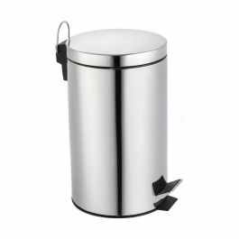 Cubo de Basura con Pedal Confortime Plateado 20 L (2 Unidades)