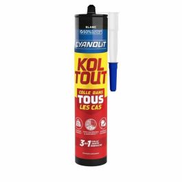 CYANOLIT CYA3279580017525 Adhesivo fijador y sellador multiusos blanco, cartucho 290 ml – Resistente y flexible Precio: 25.90000039. SKU: B16PFF5HGL