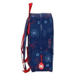 Mochila guarderia adapt.carro spider-man "neon" 22x27x10cm Mochila guarderia adapt.carro spider-man "neon" 22x27x10cm