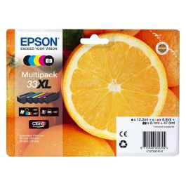 Epson T3357 33XL Multipack 5 Colores Cartuchos Tinta Original para Expression Premium XP-530 XP-630 XP-640 XP-830 XP-900