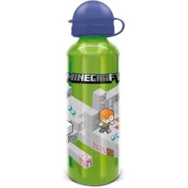 Botella de aluminio alta minecraft isometric 530 ml Botella de aluminio alta minecraft isometric 530 ml