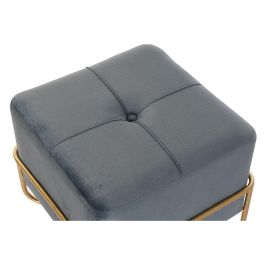 Banqueta DKD Home Decor 8424001850921 Azul Multicolor Dorado Espuma Metal Madera MDF 42 x 42 x 38 cm Banqueta DKD Home Decor 8424001850921 Azul Multicolor Dorado Espuma Metal Madera MDF 42 x 42 x 38 cm