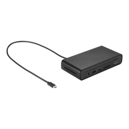 ASUS DC300 Dock USB-C Triple Pantalla con 90W Power Delivery, Lector SD, 2x USB 3.2 Gen2, HDMI 2.0, DP 1.4, Ethernet Gigabit