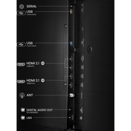 Hisense 55S7NQ TV QLED 55 pulgadas 4K UHD Smart TV con VIDAA, 144Hz y Diseño Frame Dorado