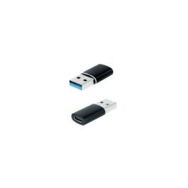 NANO CABLE Adaptador USB-A 3.1 a USB-C, USB-A/M-USB-C/H, Negro, 10.02.0012 Precio: 0.99000022. SKU: B1C27QSS8A