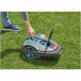 GARDENA smart SILENO city 400 qm Set Robot Cortacésped para césped de hasta 400 m², 16 cm ancho de corte, Batería Ión de litio