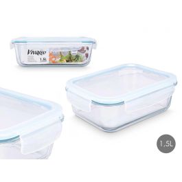 Fiambrera Borosilicato Hermetica 1500Ml Vivalto 23X7CM (12 Unidades) Precio: 65.79000021. SKU: B17TYTJGLV