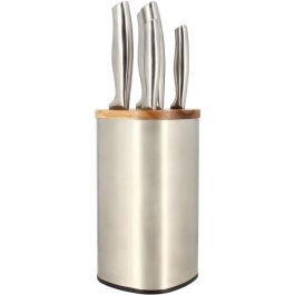 Bloque de cuchillos de 5 piezas - MENASTYL - 5041070 - Acero inoxidable - Madera Precio: 53.8899999. SKU: B1J6W8ANYL