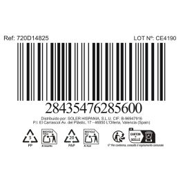 La Mediterranea Bol Aperitivo Ass. Col 10.7 cm x 9.6 cm x 5 cm "Pica-Pica" (24 Unidades)