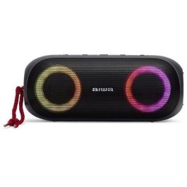 Aiwa BST-650 Altavoz Portátil Bluetooth 5.0 20W Negro, Resistente al Agua IPX6, con Micrófono y Efectos Luminosos Precio: 68.7900004. SKU: S6503792
