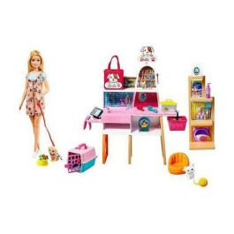 Barbie Tienda de Mascotas Playset con Muñeca, 4 Mascotas, 20+ Accesorios y Elementos Sensoriales que Cambian de Color Precio: 55.50000049. SKU: S7158229
