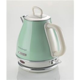 Ariete 2868/04 Hervidor Vintage 1 Litro Verde con Filtro Metal y Apagado Automático