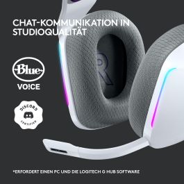 Logitech Auricular con Micrófono G733 LIGHTSPEED Inalámbrico, 29h Batería, RGB LIGHTSYNC