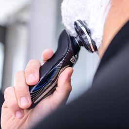 Edm Afeitadora Eléctrica Recargable 4d 3w Inalámbrica con Cuchillas Auto-afiladas y Cabezal Flotante, Lavable