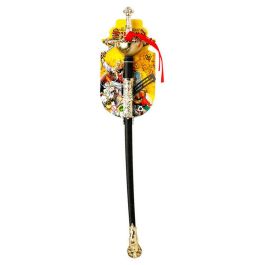 Florete De Mosquetero Dorado Con Funda