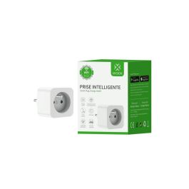 WOOX Enchufe Inteligente WiFi Francés (Pin) con Monitor de Energía