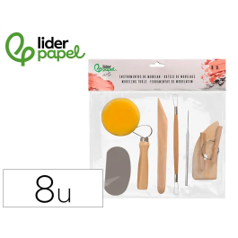 Liderpapel Pack 8 Herramientas Surtidas para Modelar, Certificado FSC Precio: 11.132. SKU: B1GAQELYWM