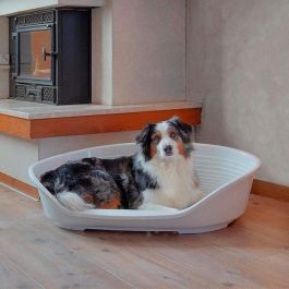 Ferplast Cama de Plástico Siesta Deluxe para Perro y Gato 10 Gris