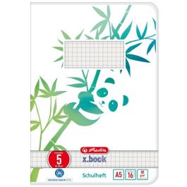 Herlitz Cuaderno A5 GREENline Panda, 16 Hojas, Papel Cuadriculado 80 g/m² Precio: 11.94999993. SKU: B1JXGP6WCX