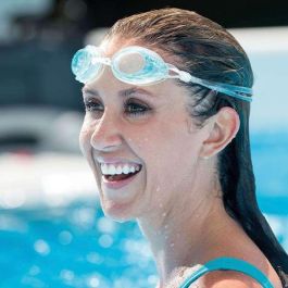 Intex Gafas de Natación Sport Relay Goggles Juvenil +8 Años Colores Surtidos
