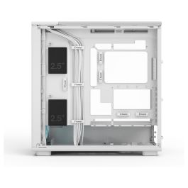 Fractal Design Epoch XL TG RGB White Clear Midi Torre PC ATX, Micro ATX, ITX, EATX, Acero, Ventana Lateral, Iluminación Multi Color