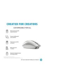 Ratón Inalámbrico HP Silver 930 Creator Plateado 4000 dpi
