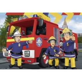 SAM THE FIREFIGHTER Puzzle Sam te ayuda en la necesidad 2x24 pcs SAM THE FIREFIGHTER Puzzle Sam te ayuda en la necesidad 2x24 pcs