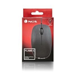 Ratón NGS Flame-C Negro 1000 dpi