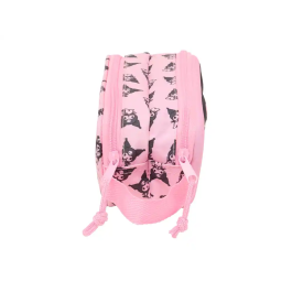 SAFTA Portatodo 3D Kuromi Hello Kitty Doble Compartimento 21x6x8cm